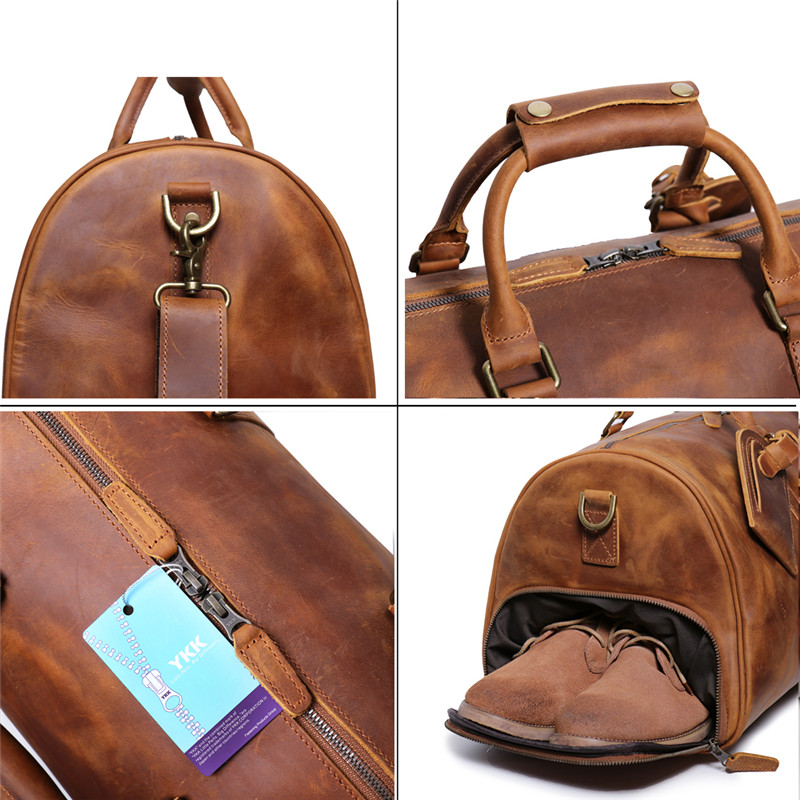 Vintage Leather Duffle Bags (6)